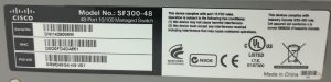 Cisco SF300-48 48-Port 10/100 Managed Switch - Image 3