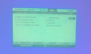 Nec NP-M271X LCD HDMI VGA Projector w 2097 Lamp Hours Used - Image 2