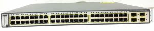 Cisco Catalyst 3750 Series PoE-48 WS-C3750-48PS-S 48 Port Switch - Image 2