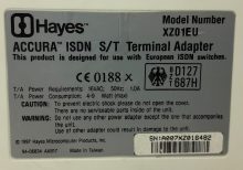 Hayes Accura ISDN XZ01EU ST Terminal Adapter - Image 3
