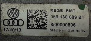 Volkswagen 059 130 089 BT Car Part: Fuel Rail - Image 3