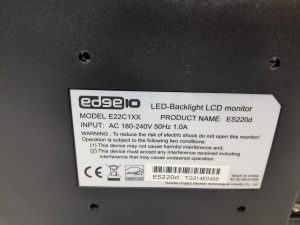 Edge10 E22C10XX LED-Backlit VGA DVI 22" LCD Monitor - Image 5