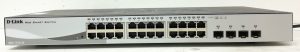 D-Link DGS-1210-24 24 Port Web Smart Switch with 1x DEM-311GT Fiber Module - Image 2