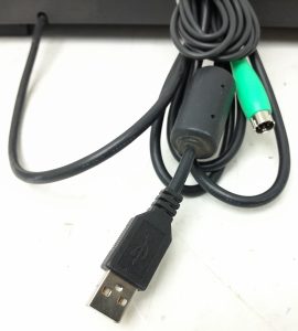 KU-8933 USB Keyboard with Black USB Keyboard with Logitech M-SBN96 PS/2 Mouse - Image 5