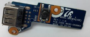 Samsung NP-RV510 Power Button + USB Board + Cables & Screws: BA92-05996A - Image 4