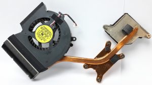 Samsung NP-RV510 CPU Fan + Heatsink P/N: M91Y PCB: BA81-08475B