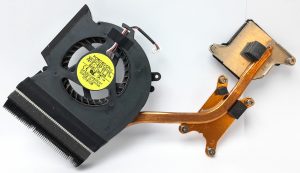 Samsung NP-RV510 CPU Fan + Heatsink P/N: M91Y PCB: BA81-08475B - Image 2