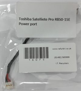 Toshiba Satelliete Pro R850-15E Power Port - Image 3