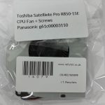 Toshiba Satelliete Pro R850-15E CPU Fan + Screws Panasonic g61c00003110 - Image 3