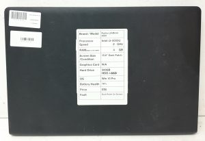 Fujitsu LifeBook A555 - i3-5005U 2.0GHz - 4GB Ram - 15.6" - 500GB HDD - Windows 10 Pro - Image 4