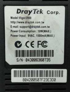 Draytek Vigor2900 Broadband Security Router - Image 3