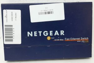 Netgear Prosafe FS108 v2 8- Port 10/100 Fast Ethernet Switch - Image 5