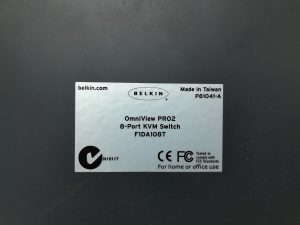 Belkin OmniView Pro 2 F1DA108T 8-Port KVM Switch - Image 3
