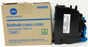 Konica Minolta A5X0250 Yellow Ink Toner Cartridge - Image 5