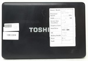 Toshiba Satellite Pro L630 - i3-M380 2.53GHz - 4GB RAM - 13.3" - 250GB HDD - Windows 10 Home - Image 4