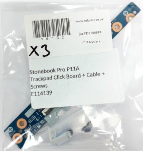 Stonebook Pro P11A E89382 Trackpad Click Board + Cable + Screws E114139 - Image 3