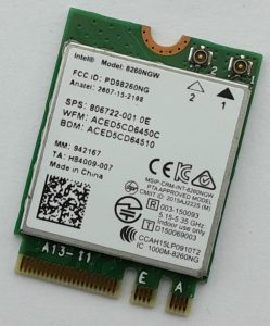 Stonebook Pro P11A Wi-Fi Card + Screws Intel 8260NGW