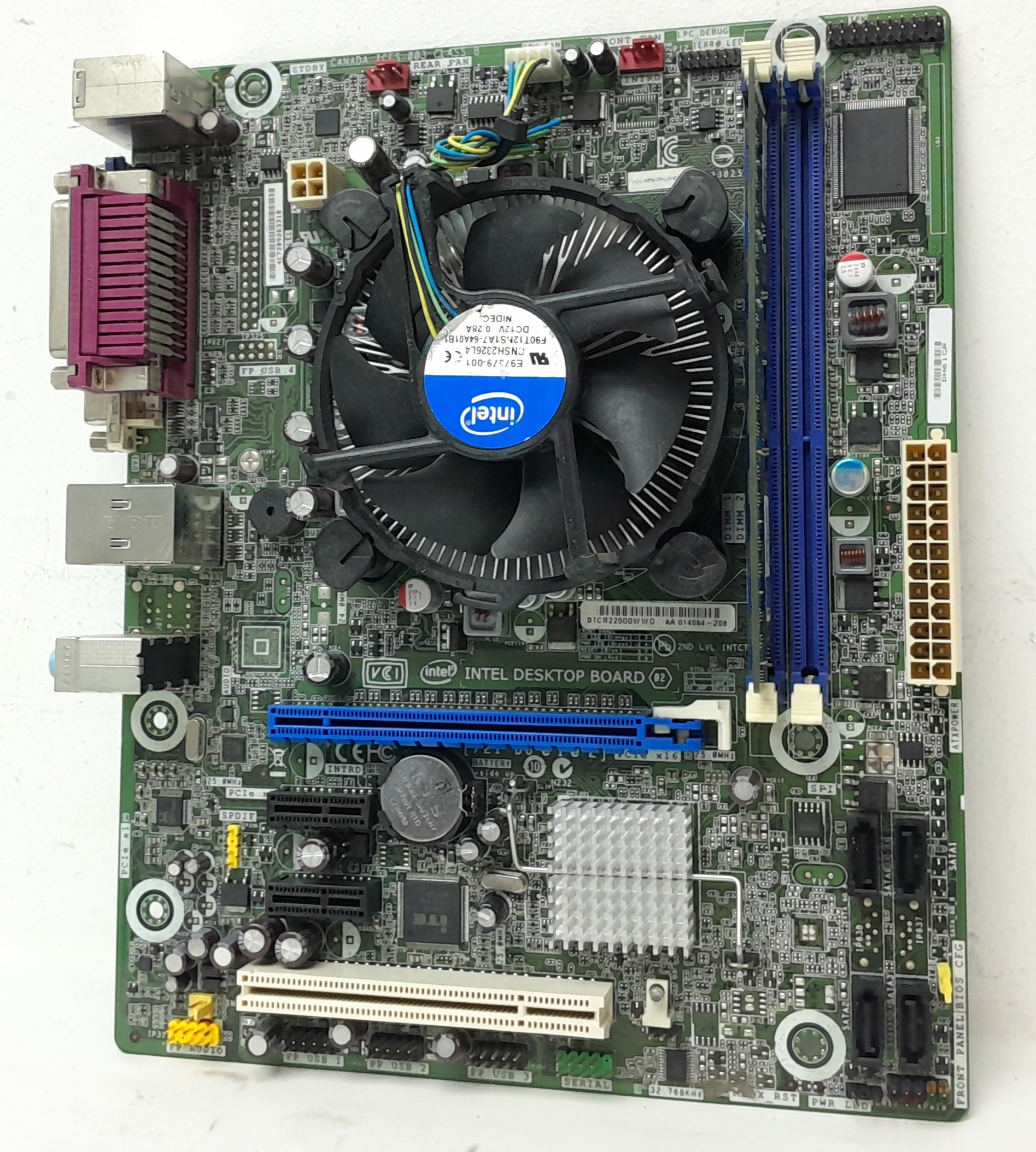 20240704_112852 Intel DH61CR - i3-2130 3.4GHz - 4GB Ram - Desktop Board / Motherboard with IO Shield - Image 1