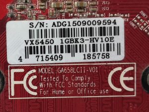 AMD VX5450 1GBK3-HV10E HDMI DVI VGA Graphics Card - Image 3