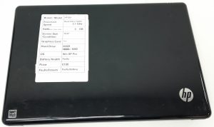 HP G61 - Dual Core T4300 2.1GHz - 4GB RAM - 15.6" - 80GB SSD - Windows XP Pro - Image 4