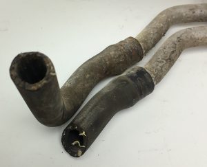 Porsche Boxster Cayman 987 98757218100 Heater Air Conditioning Feed Lines - Image 4
