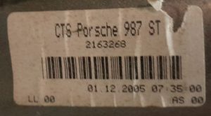 Porsche Boxster 987 98758001101 Roll Over Bar Cage with Wind Deflector - Image 3