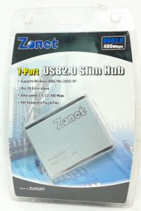 Zonet ZUH2207 7-Port USB 2.0 Slim Hub - Image 2