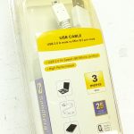 Job Lot x4 Sandberg 508-48 USB 2.0 Hi-Speed A Male to Mini B 5 Pin Male Cable