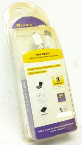 Job Lot x4 Sandberg 508-48 USB 2.0 Hi-Speed A Male to Mini B 5 Pin Male Cable