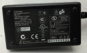Sunfone ACSD-22 Power Adapter - Image 3