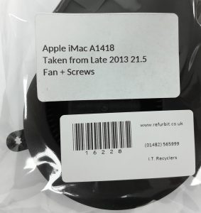 Apple A1418 Fan + Screws - Image 3
