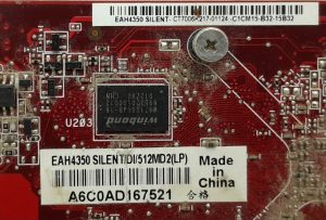 Asus EAH4350 Silent/DI/512MD2 PCI Card - Image 3