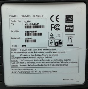 Nec Monitor 17" 700P (LC17m) VGA - Image 3