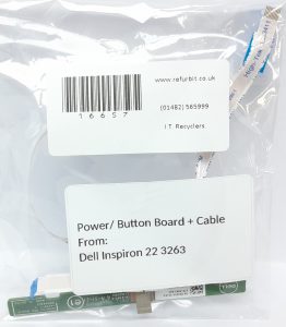 Dell Inspiron 22 3263 Power/ Button Board + Cables - Image 3