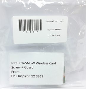 Dell Inspiron 22 3263 Intel 3165NGW Wireless Card Screw + Guard - Image 3