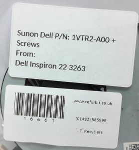 Dell Inspiron 22 3263 Sunon Dell P/N: 1VTR2-A00 + Screws - Image 3