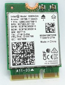 HP ProBook 440 G6 Network Card + Screw PN: Intel 9560NGW UT