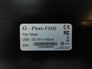 Genius G-Pen F350 Tablet Only - Image 3