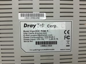 Draytek Vigor2830 Annex A ADSL2+ Security Firewall - Image 3