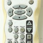 Casio YT-120 Projector Remote