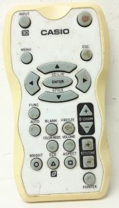 Casio YT-120 Projector Remote - Image 2