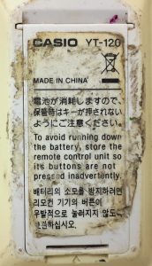Casio YT-120 Projector Remote - Image 3