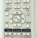 Epson 162636600 Projector Remote