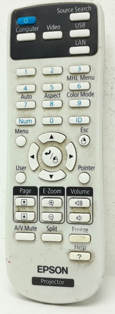 Epson 162636600 Projector Remote