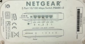 Netgear FS605 v3 5-Ports 10/100 Mbps Switch - Image 3