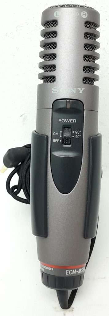 Sony ECM-MS907 Stereo Electret Condenser Microphone Plus Holder - Image 2