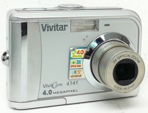 Vivitar ViviCam 4345 4MP 3X Optical Zoom Digital Camera