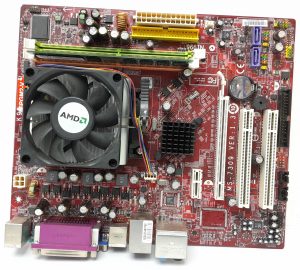 MS-7309 - AMD Athlon 64 X2 Dual Core Processor 5200 @ 2.70 - 1GB RAM - Motherboard with I/O Shield - Image 2