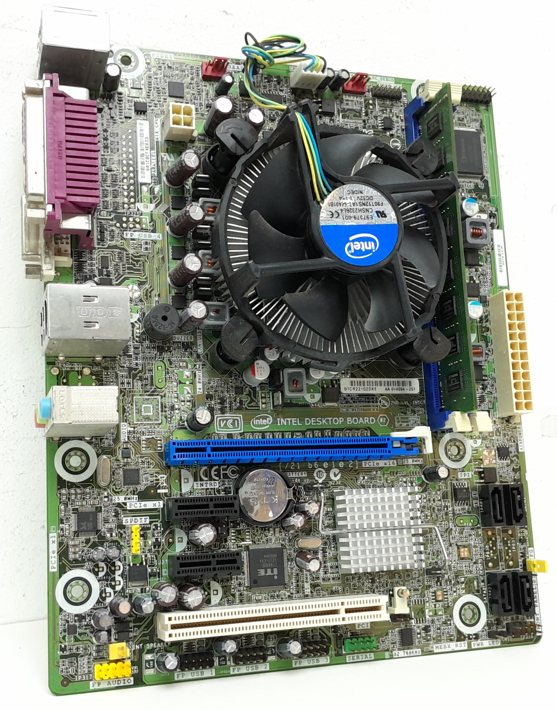 20240731_124845 Intel AA G14064 207 - Core i3-2130 3.40GHz - 4GB Ram - Motherboard - Image 1