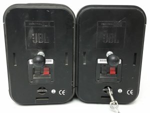 JBL Control One Black Speakers (Pair) - Image 4